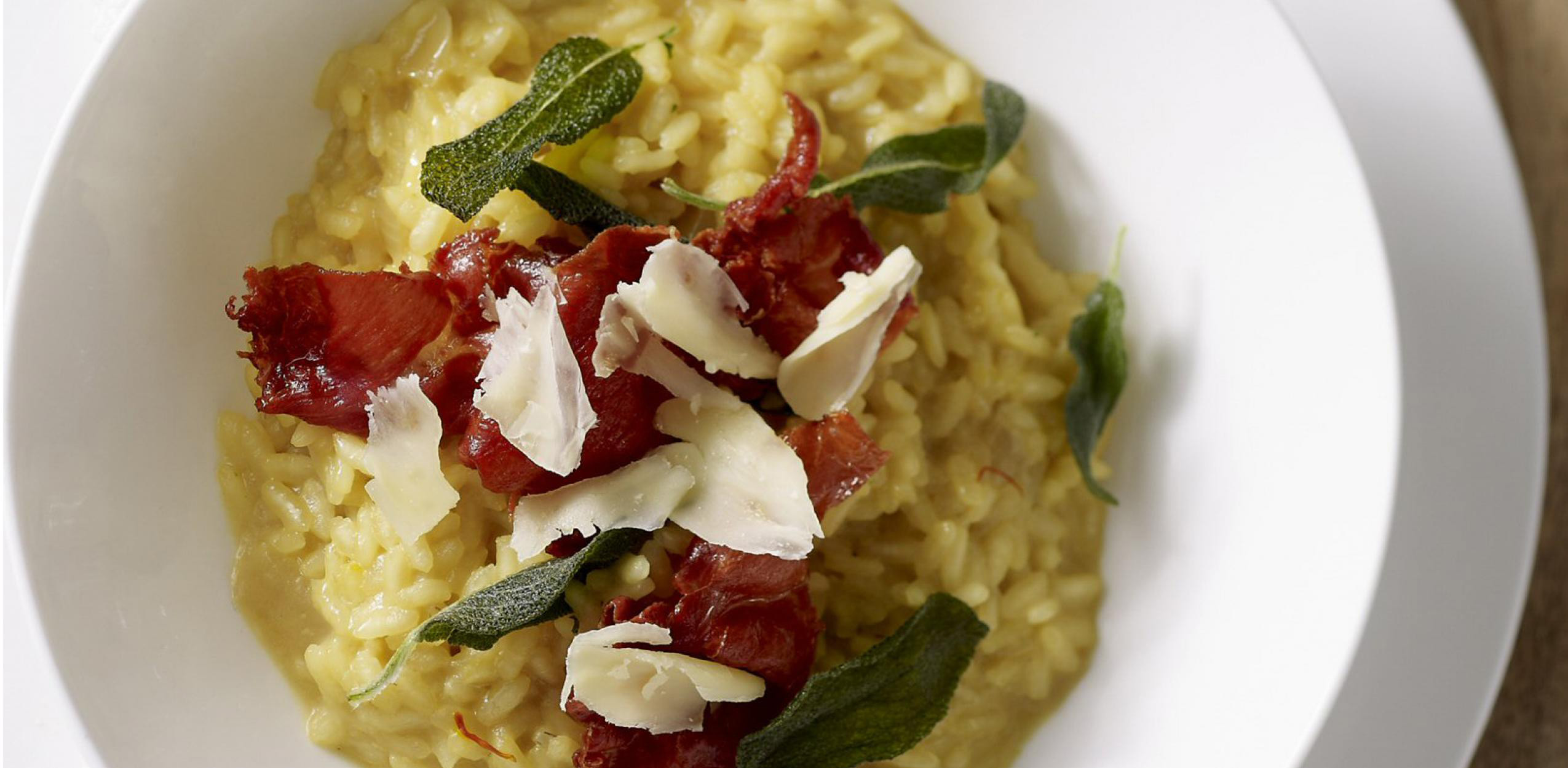 Saffraanrisotto